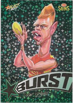 2017 Select Footy Stars - Starburst Caricatures #SB32 Peter Wright Front